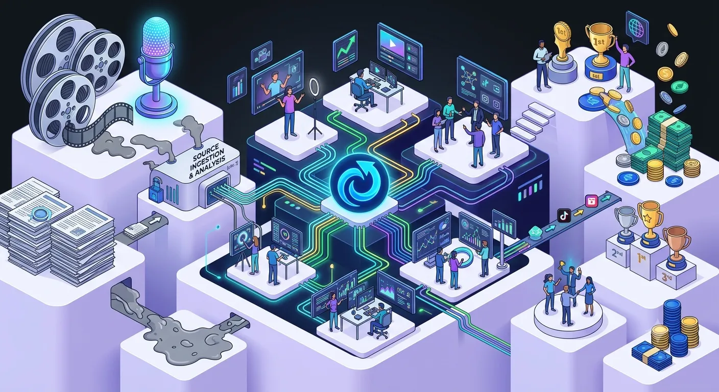 The Ultimate Long-Form to Short-Form Repurposing Pipeline